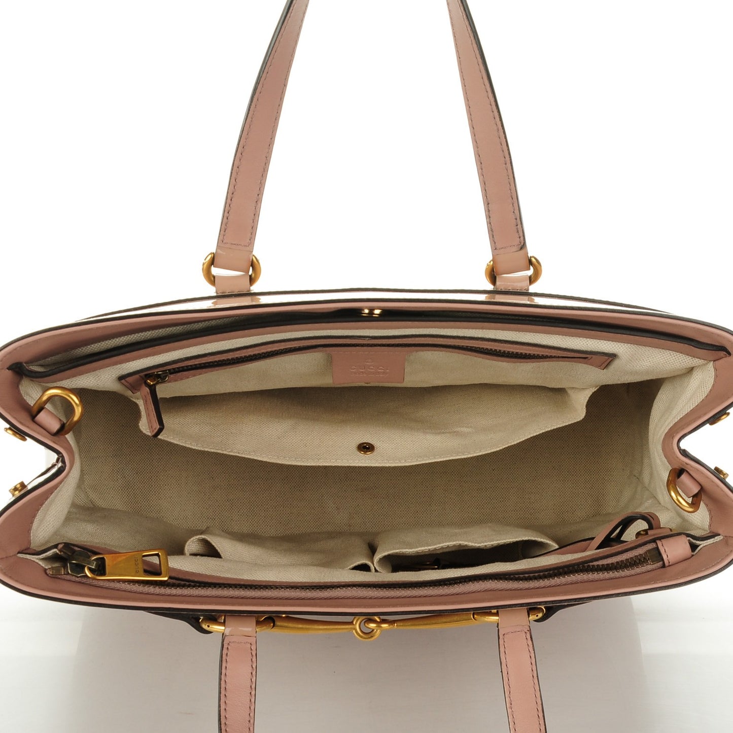 Patent Medium Bright Bit Top Handle Tote Dark Cipria