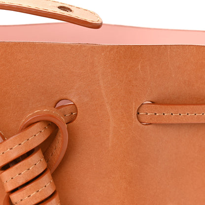 Mansur Gavriel Vegetable Tanned Calfskin Mini Bucket Bag Camello Rosa 13 of 14