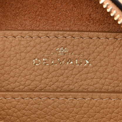 Delvaux Taurillon Soft Nano Cool Box Satchel Latte 6 of 11