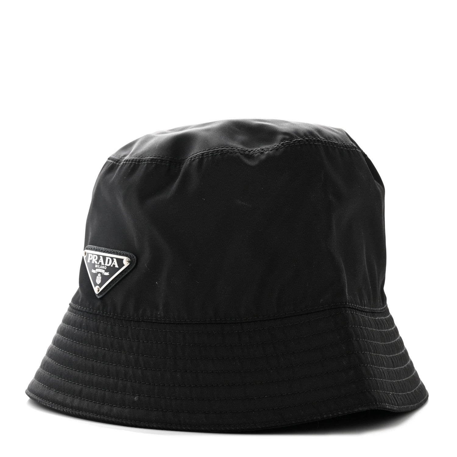 Prada Nylon Bucket Hat XL Black 1 of 14