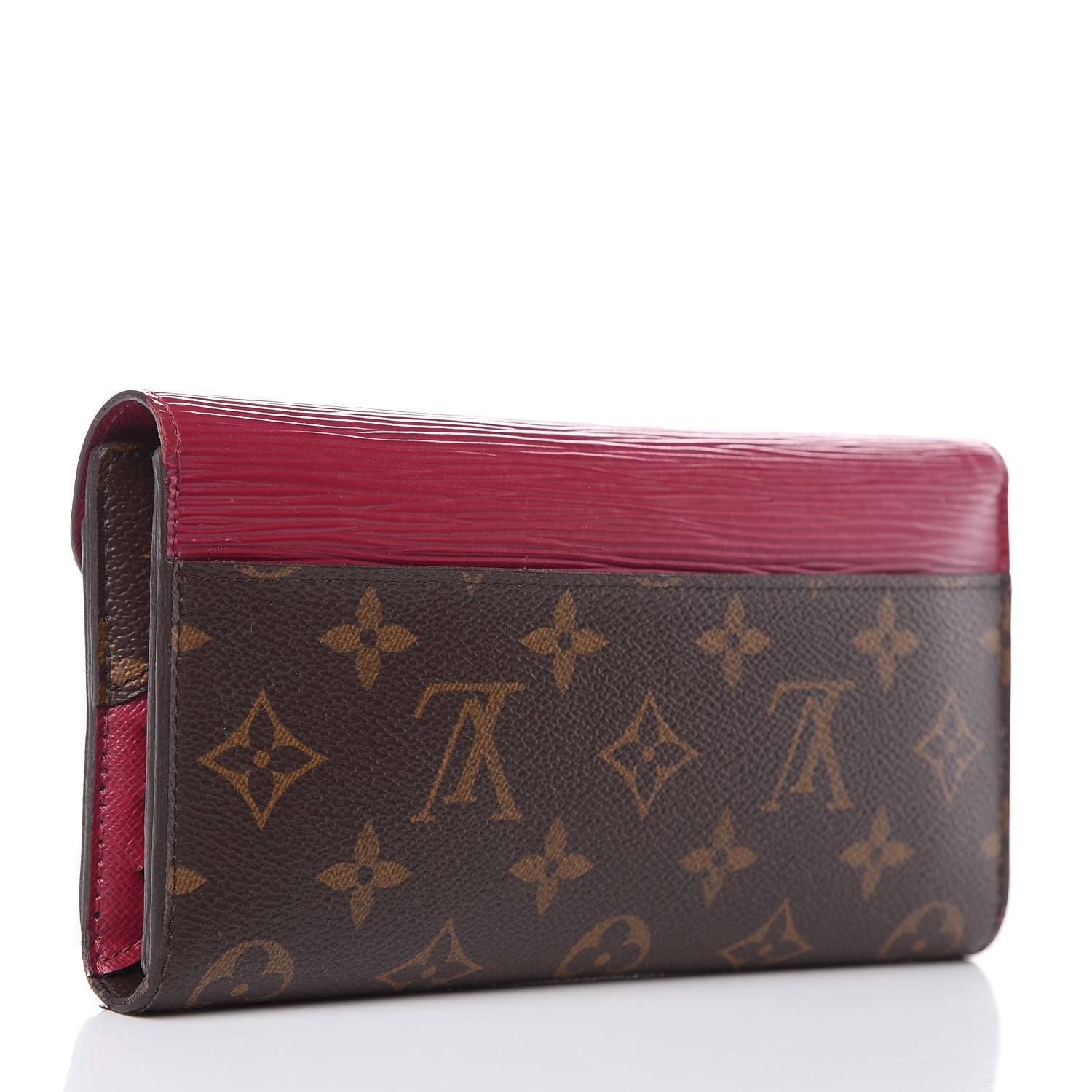 Louis Vuitton Monogram Epi Marie-Lou Long Wallet Fuchsia 3 of 13