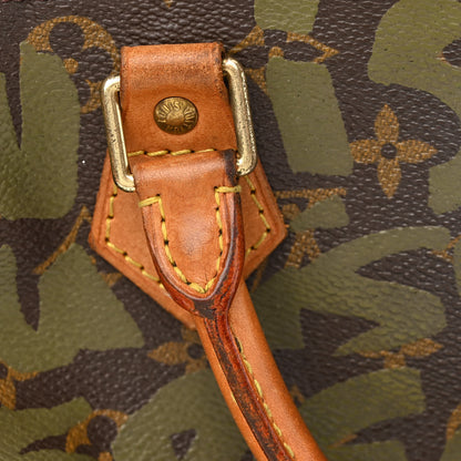 Louis Vuitton Monogram Graffiti Speedy 30 Kaki 16 of 19
