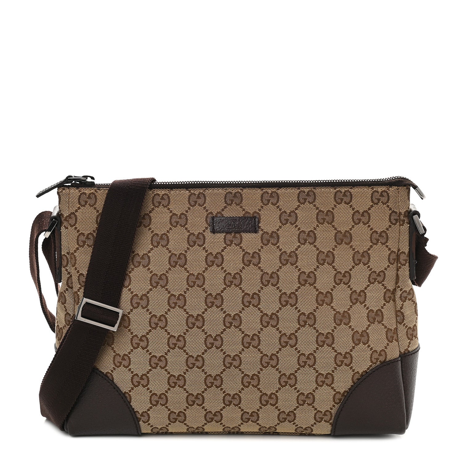 Gucci Monogram Joy Messenger Bag Dark Brown 1 of 8