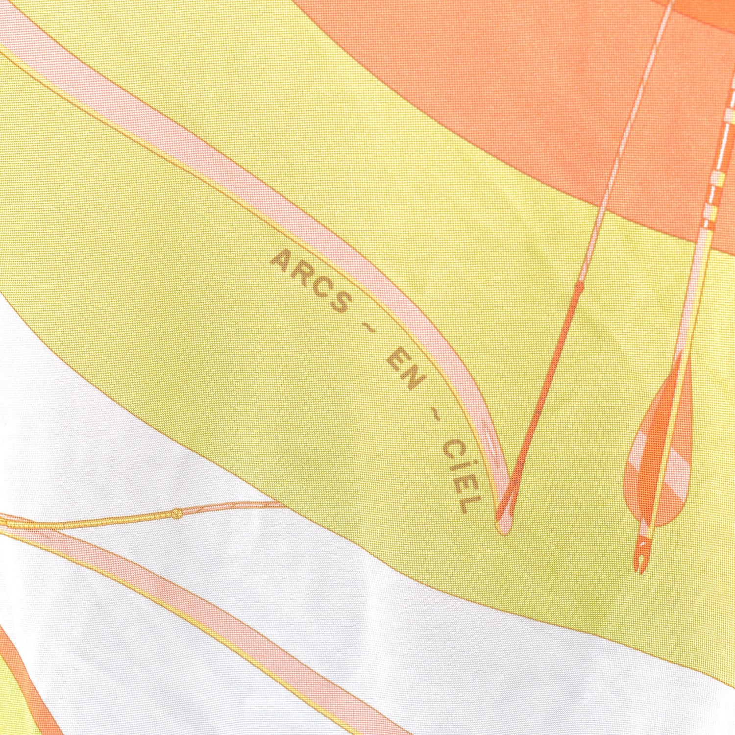 Hermes Silk Jersey Arcs en Ciel Scarf 90 3 of 8