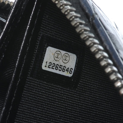 Chanel Striped Reissue Wallet Metallic Black (dup see below do not paid or add to acct) 8 of 9