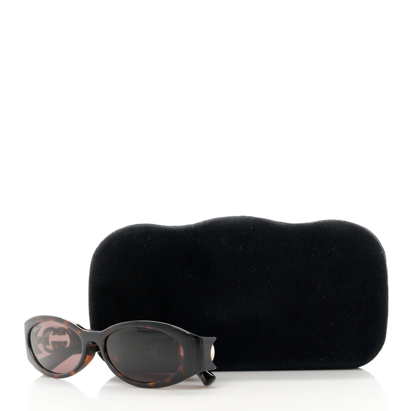 Acetate Oval Sunglasses GG1660S Tortoise