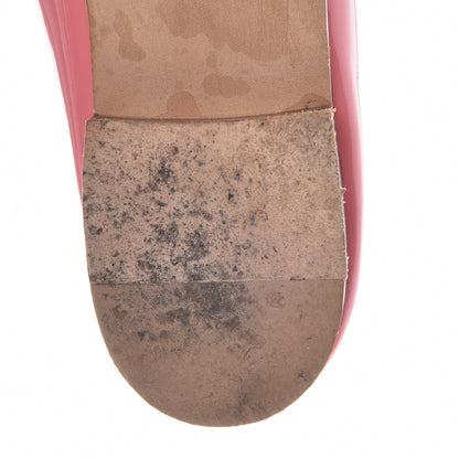 Chanel Patent CC Cap Toe Ballerina Flats 39.5 Light Pink 12 of 20