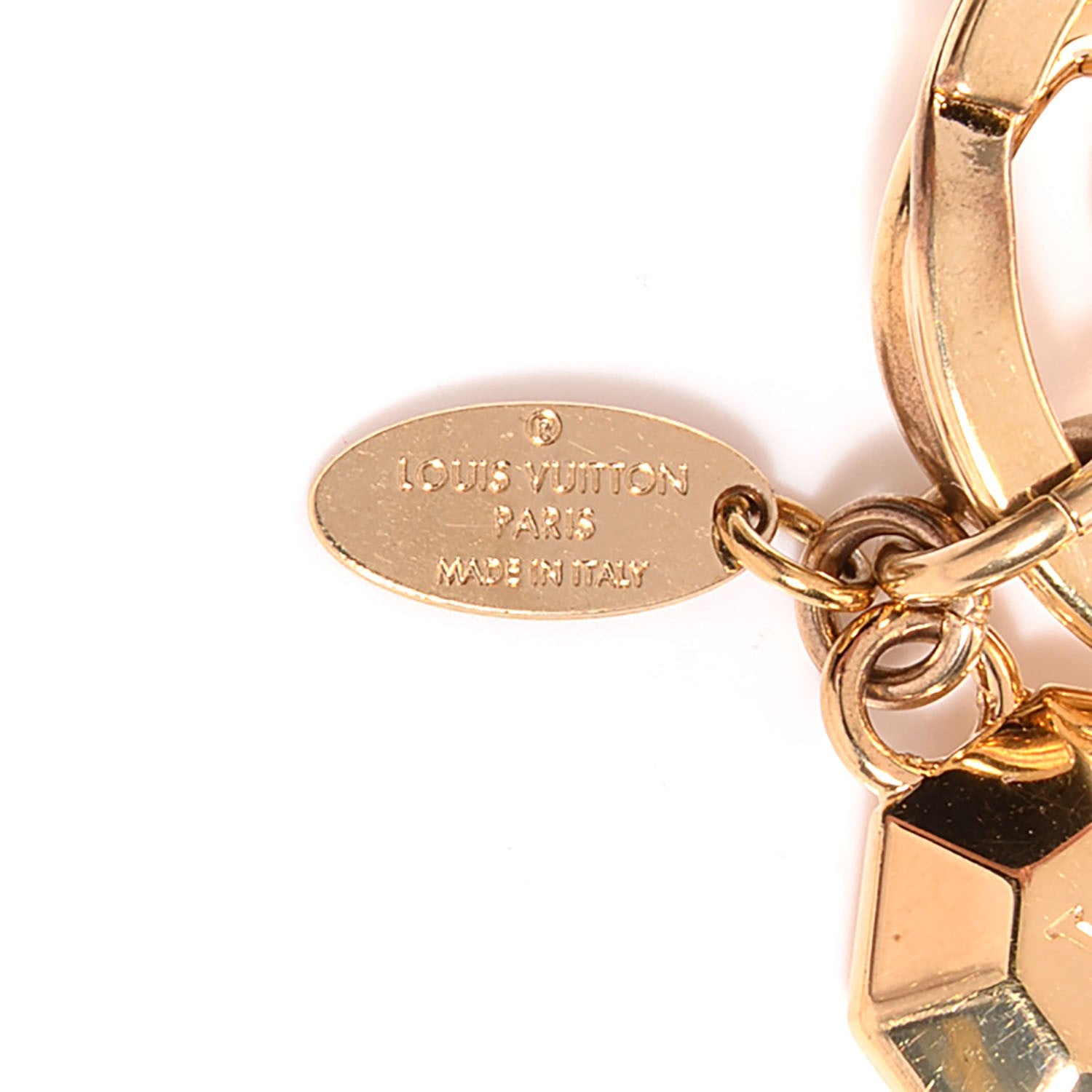 Louis Vuitton LV Facettes Key Holder Gold 3 of 5