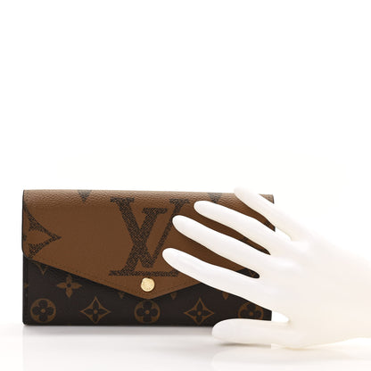 Louis Vuitton Reverse Monogram Giant Sarah Wallet 2 of 7