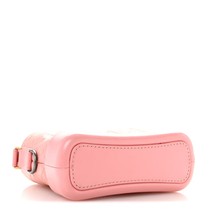Chanel Aged Calfskin Quilted Small Gabrielle Hobo Pink 4 of 12