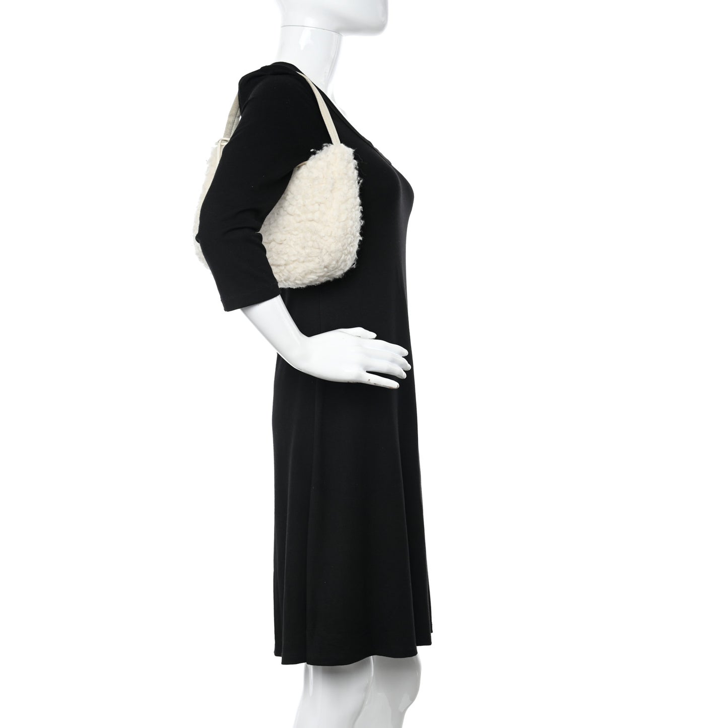 Cashmere Mini Re-Edition 2000 Bag Naturale