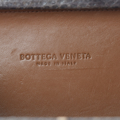 Bottega Veneta Ayers Grained Calfskin Intrecciato Knot Studded Clutch 6 of 14
