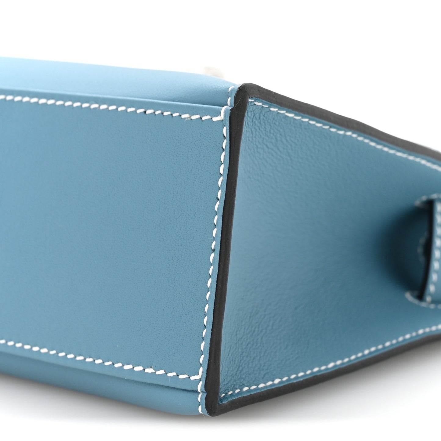 Swift Kelly Pochette Clutch Blue Jean