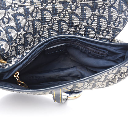 Christian Dior Monogram Saddle Bag Black 5 of 15