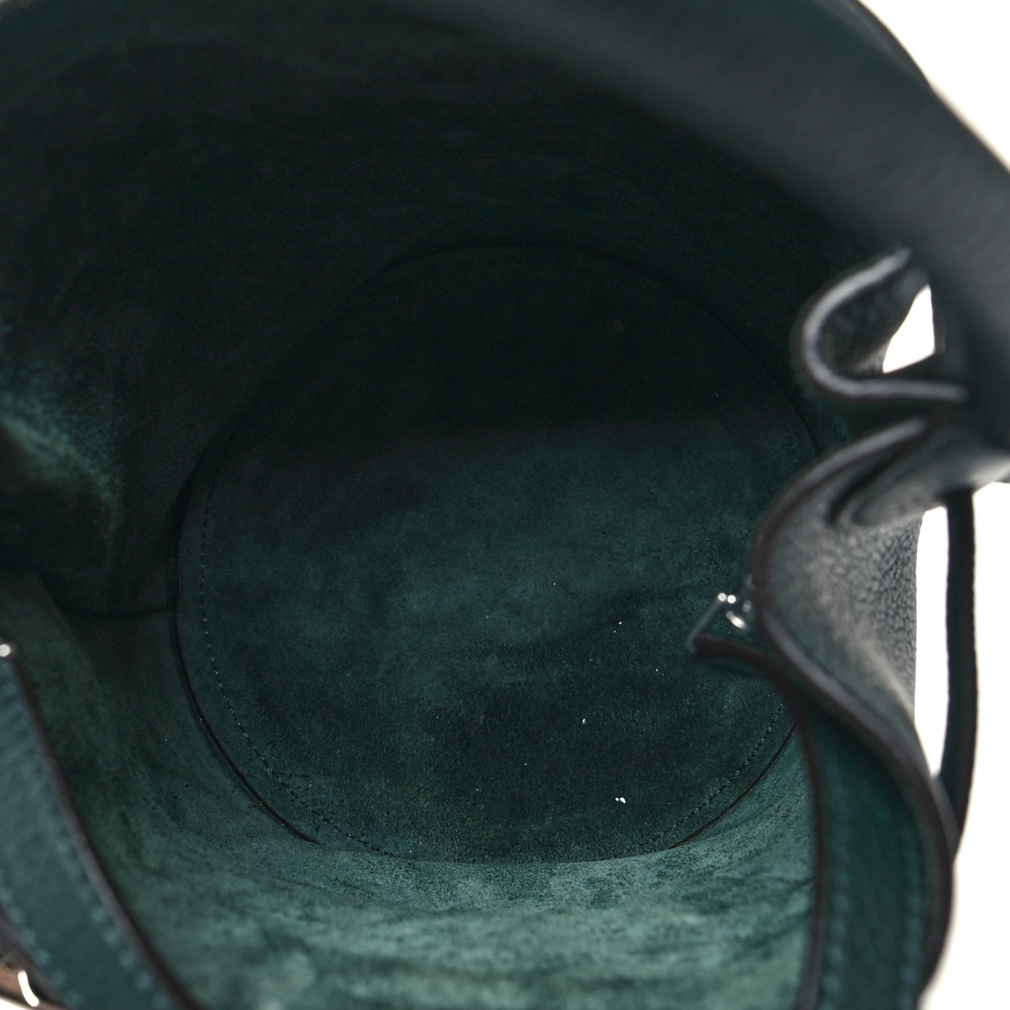 Supple Grained Calfskin Nano Big Bag Bucket Amazone