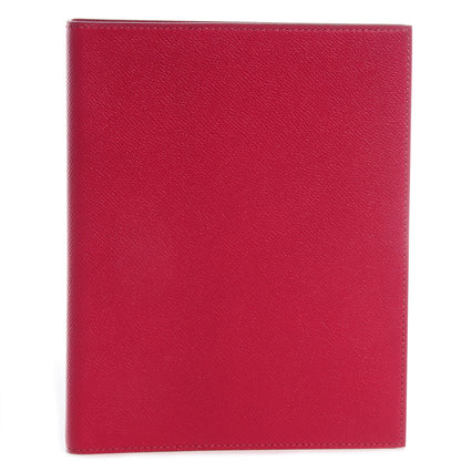 Hermes Epsom Semainier Agenda Cover Rubis 1 of 8