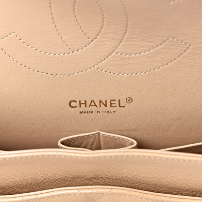 Chanel Caviar Quilted Jumbo Double Flap Beige Clair 7 of 11