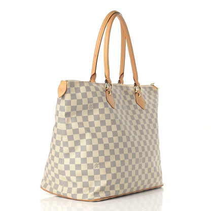 Louis Vuitton Damier Azur Saleya GM 3 of 14