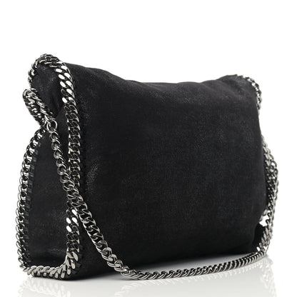 Stella McCartney Shaggy Deer Falabella Fold Over Tote Black 2 of 8