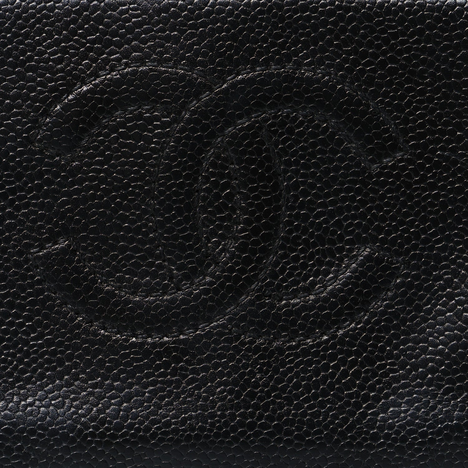 Chanel Caviar Timeless CC Zip Around Organizer Wallet 9 of 12