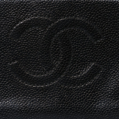 Chanel Caviar Timeless CC Zip Around Organizer Wallet 9 of 12