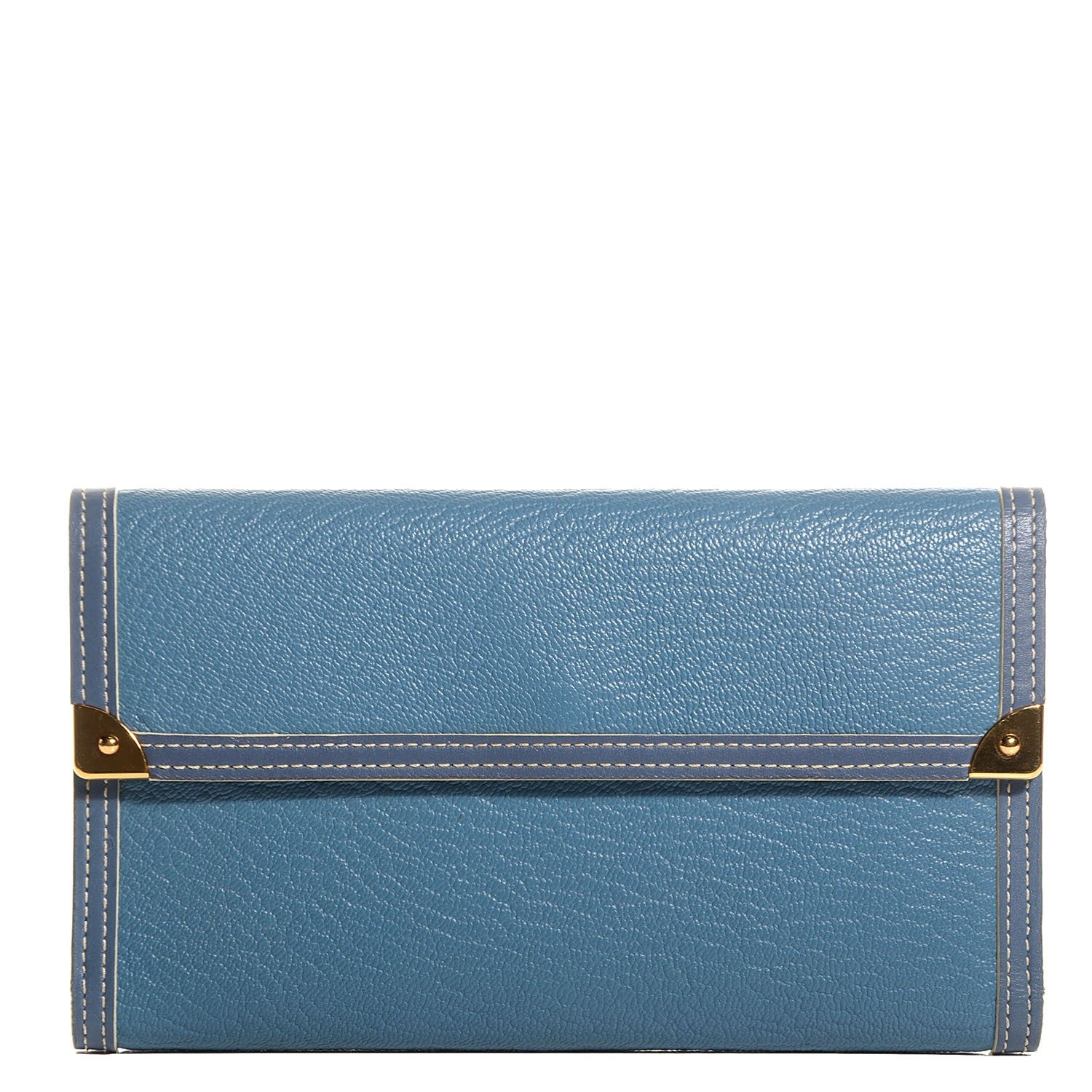 Louis Vuitton Suhali Porte Tresor International Wallet Blue 1 of 7
