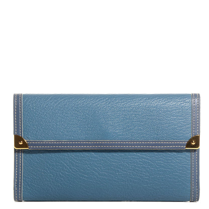 Louis Vuitton Suhali Porte Tresor International Wallet Blue 1 of 7