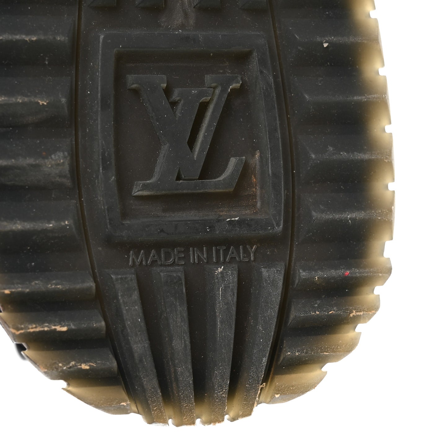 Suede Monogram Run Away Sneakers 40 Black