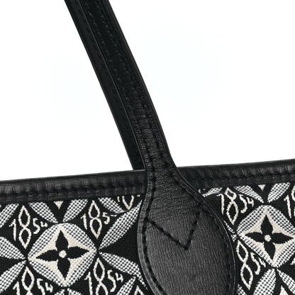 Louis Vuitton Jacquard Since 1854 Neverfull MM  Grey 11 of 11