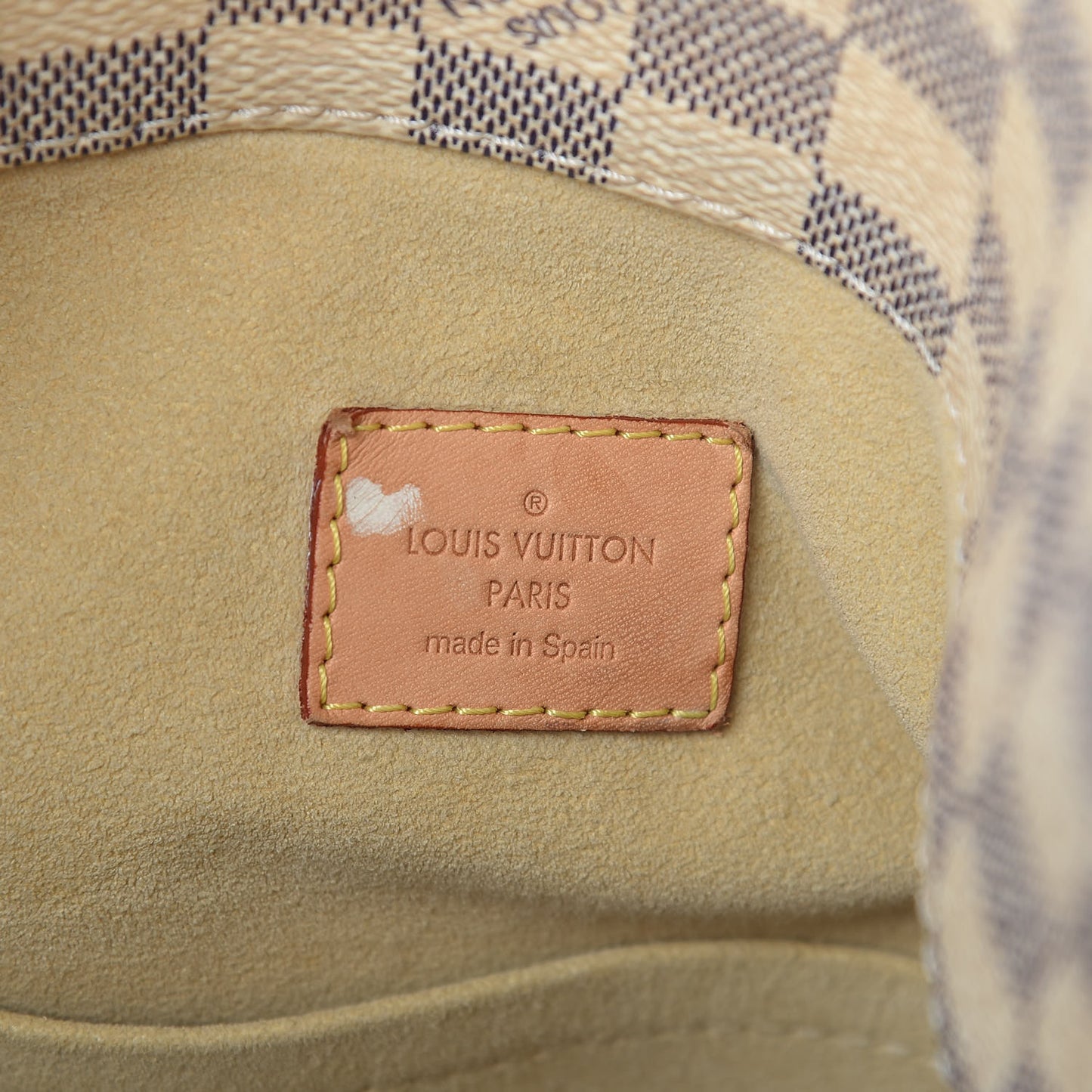 Damier Azur Artsy MM