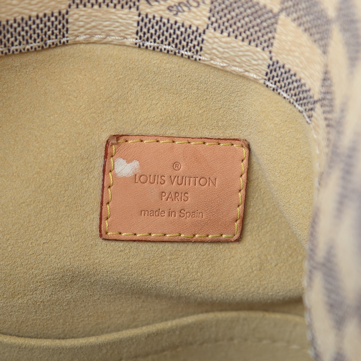 Louis Vuitton Damier Azur Artsy MM 8 of 11