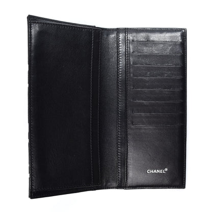 Chanel Canvas 31 Rue Cambon Yen Wallet Black 4 of 11