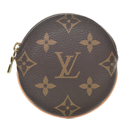 Louis Vuitton Monogram Round Coin Purse 1 of 8