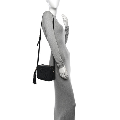 Gucci Pebbled Calfskin Small Soho Disco Bag Black 2 of 11