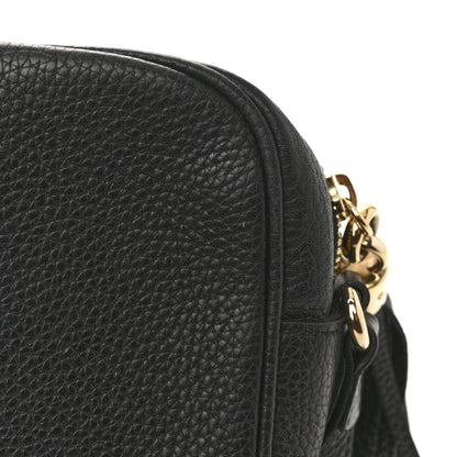 Gucci Pebbled Calfskin Small Soho Disco Bag Black 12 of 13