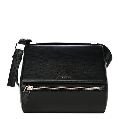Givenchy Textured Calfskin Medium Pandora Box Crossbody Bag Black 1 of 19