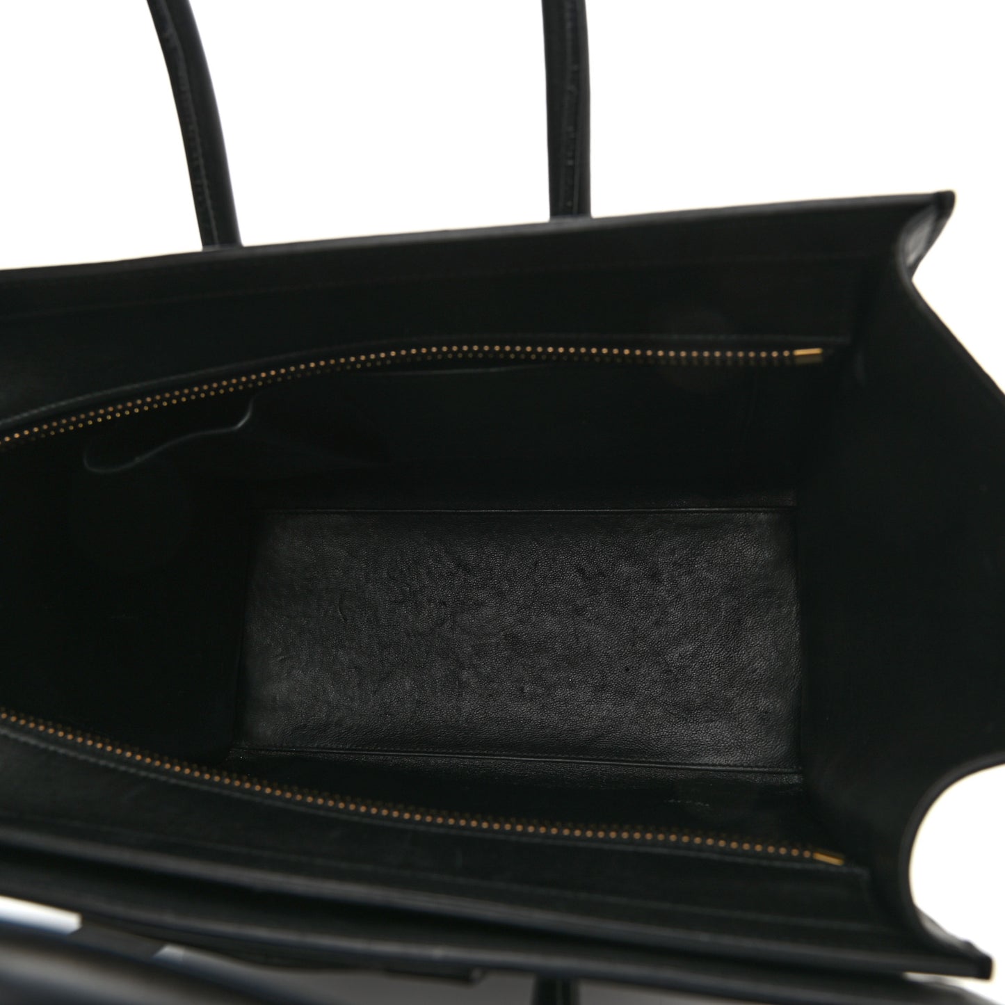 Smooth Calfskin Micro Luggage Black