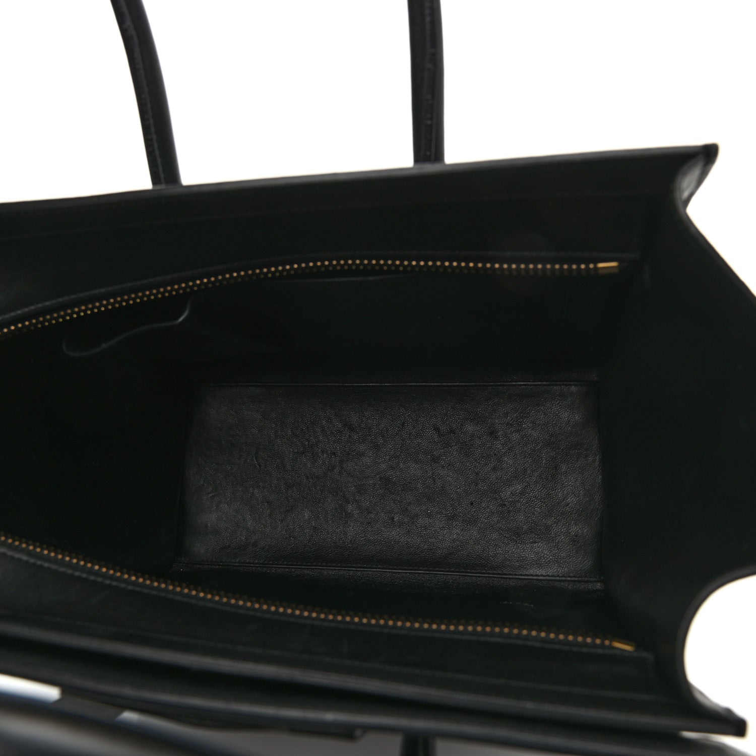 Celine Smooth Calfskin Micro Luggage Black 5 of 13