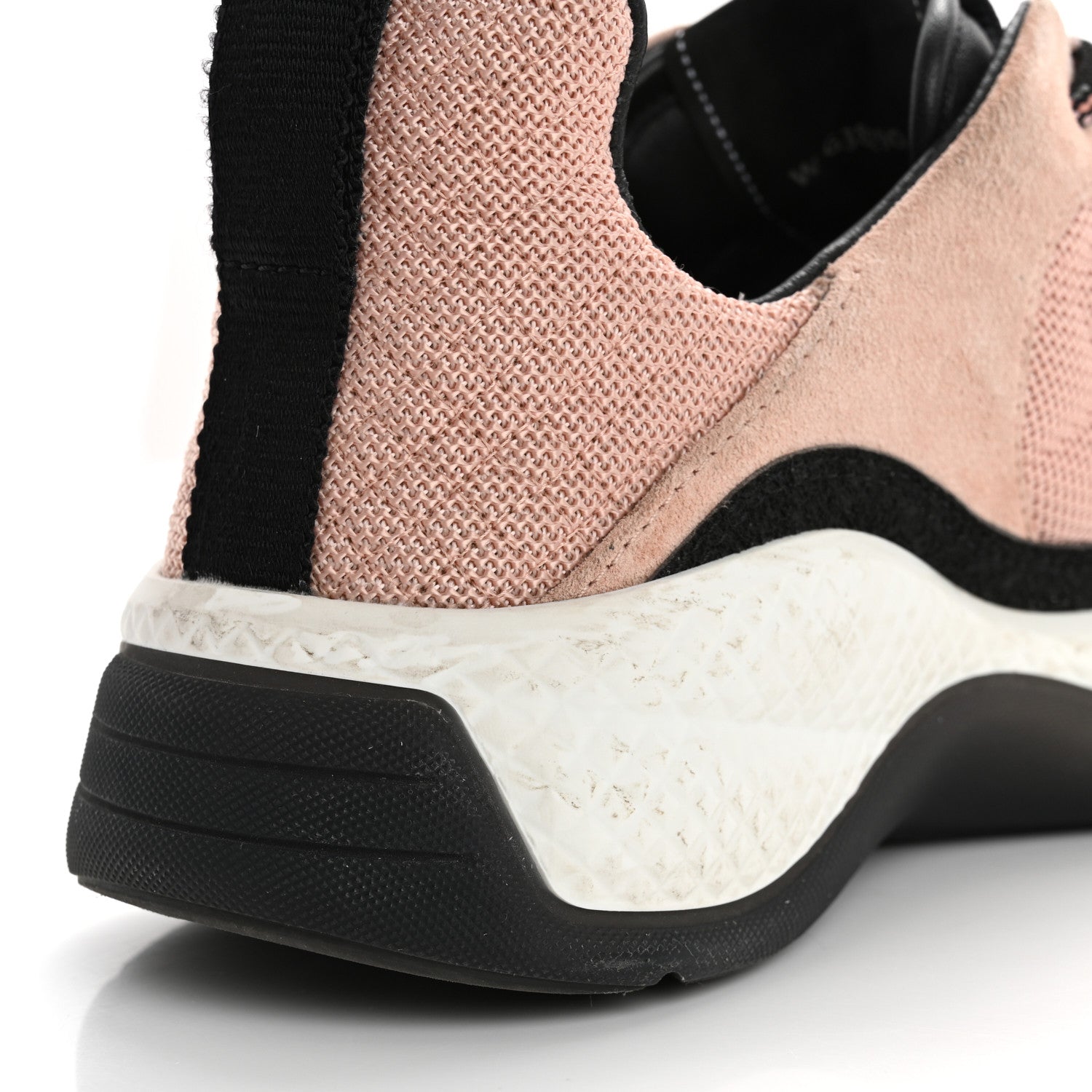 Chanel Mesh Suede Calfskin Quilted Sneakers 40 Pink Beige 13 of 15