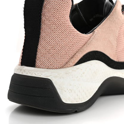 Chanel Mesh Suede Calfskin Quilted Sneakers 40 Pink Beige 13 of 15