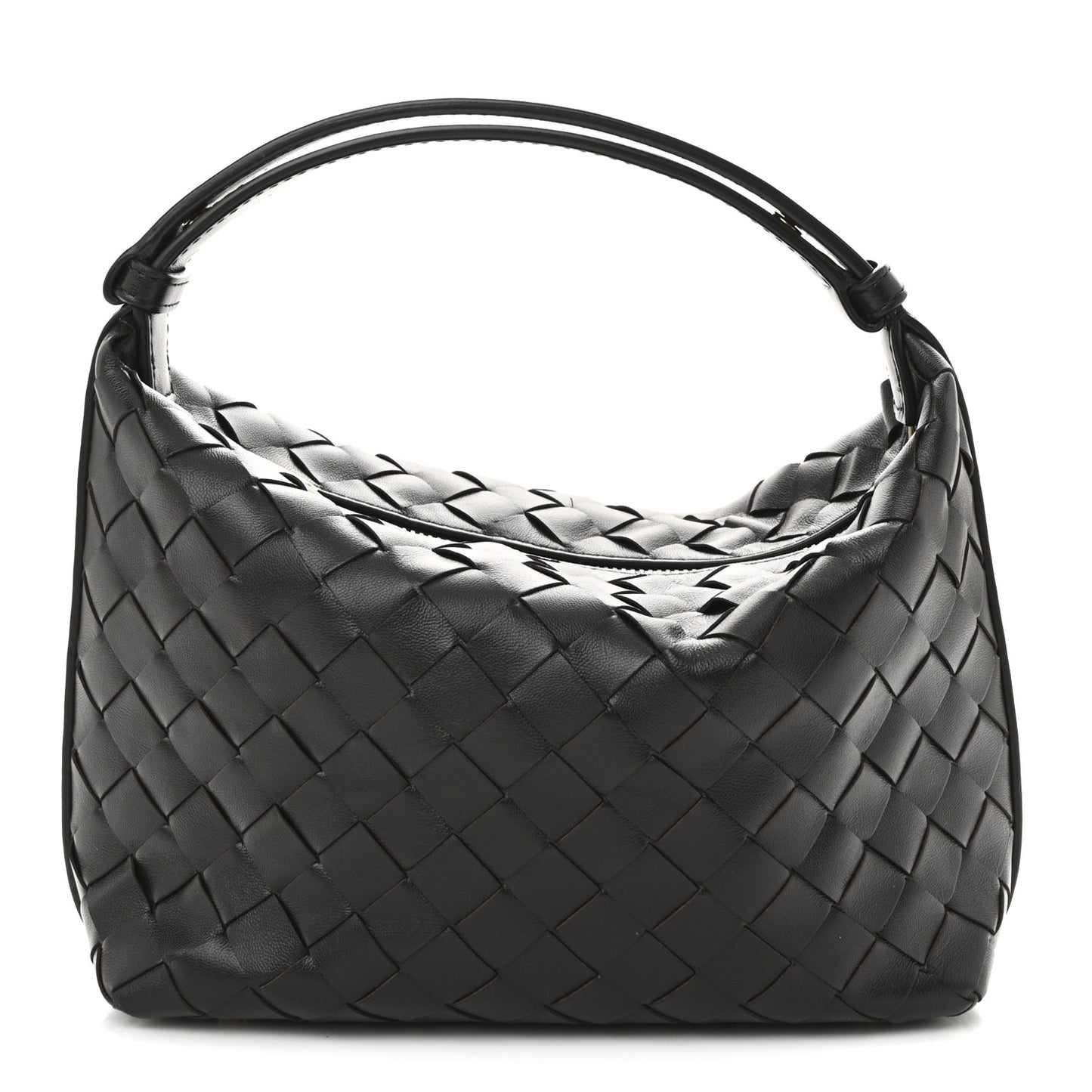 Calfskin Nappa Intrecciato Mini Wallace Fondant
