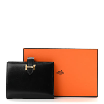 Hermes Box Bearn Compact Wallet Black 8 of 8
