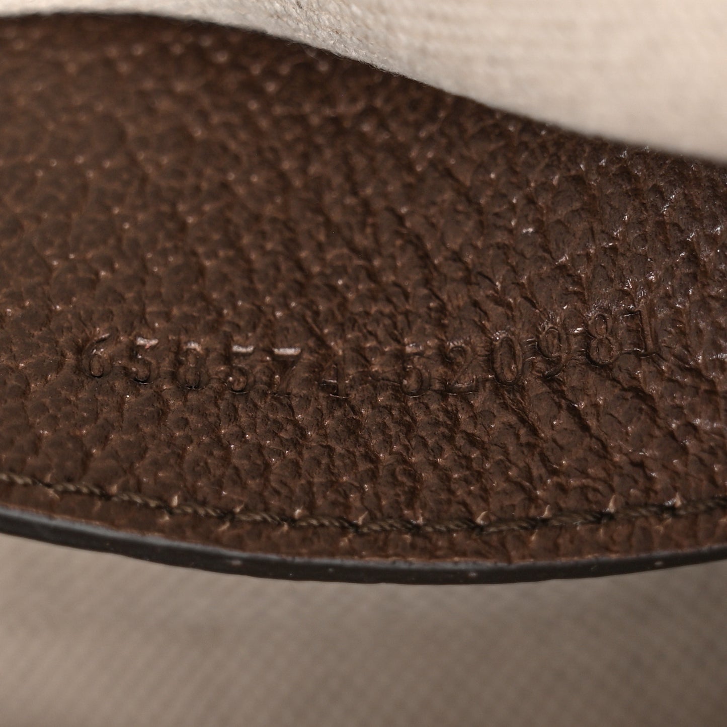Monogram Jumbo GG Textured Dollar Calfskin Web Mini Horsebit 1955 Shoulder Bag Camel Ebony New Acero