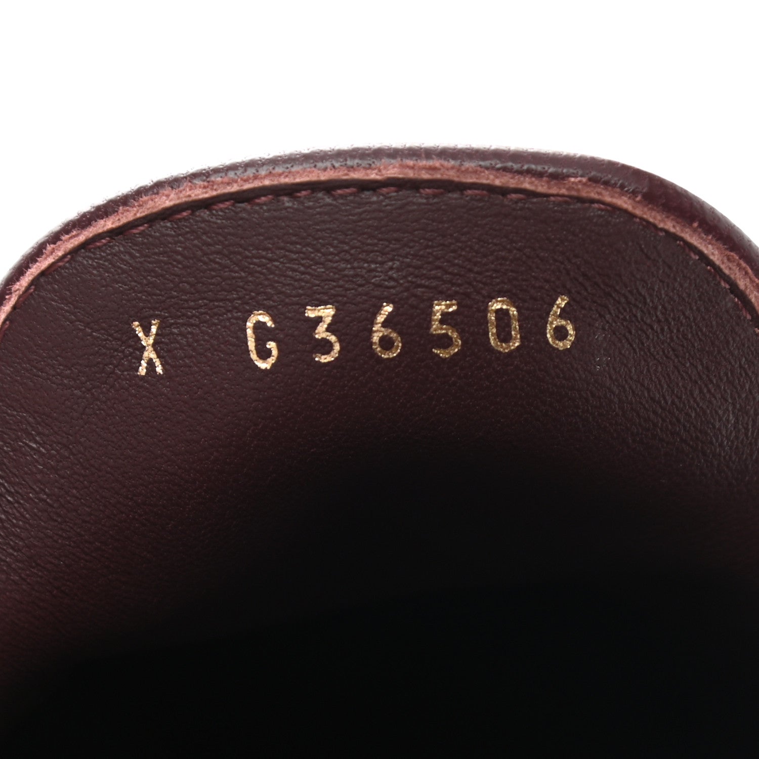 Chanel Lambskin Quilted Boy Loafers 37 Burgundy 8 of 8