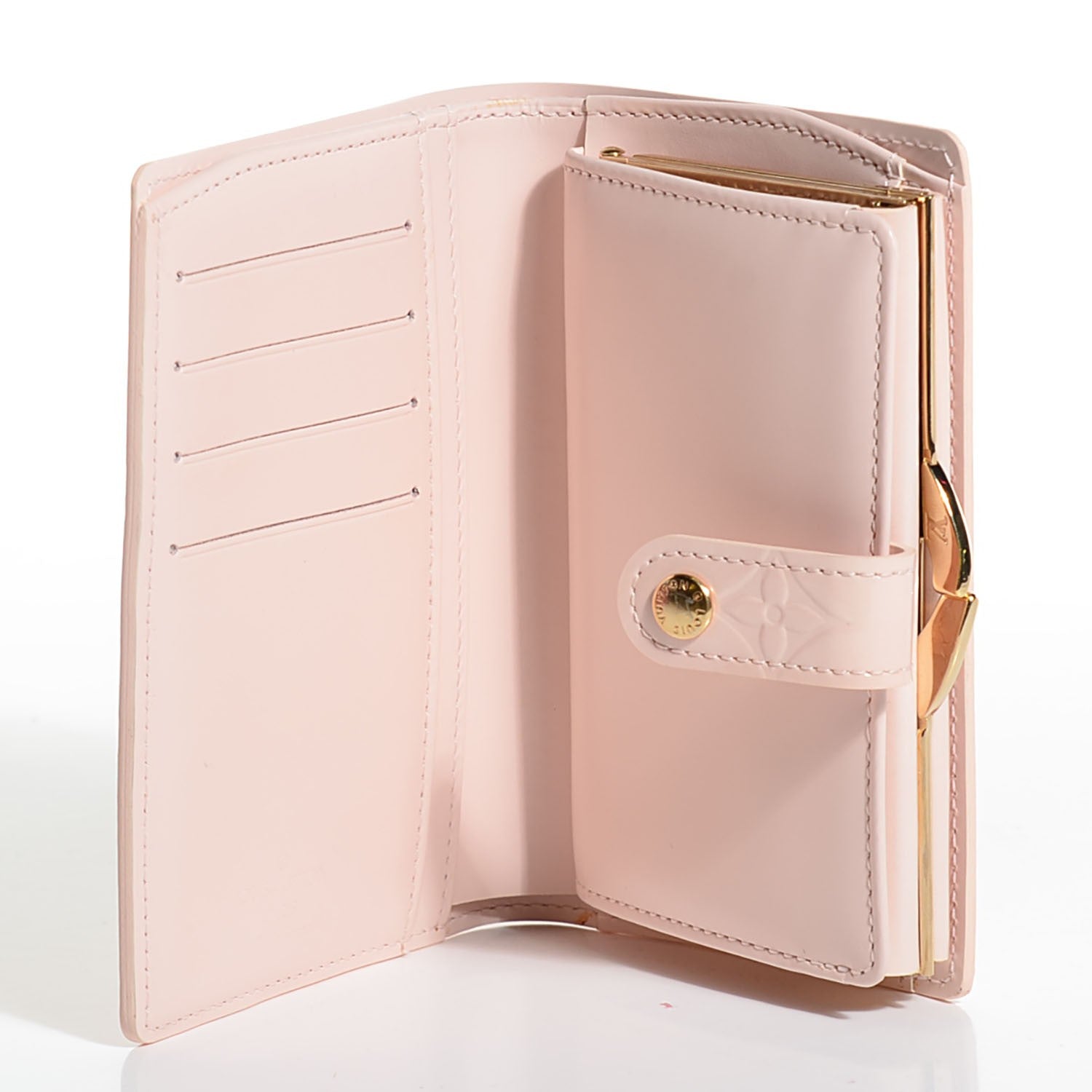 Louis Vuitton Vernis French Purse Wallet Marshmallow 5 of 7
