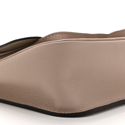 Louis Vuitton Grained Calfskin Lockme Chain Bag Greige 8 of 9