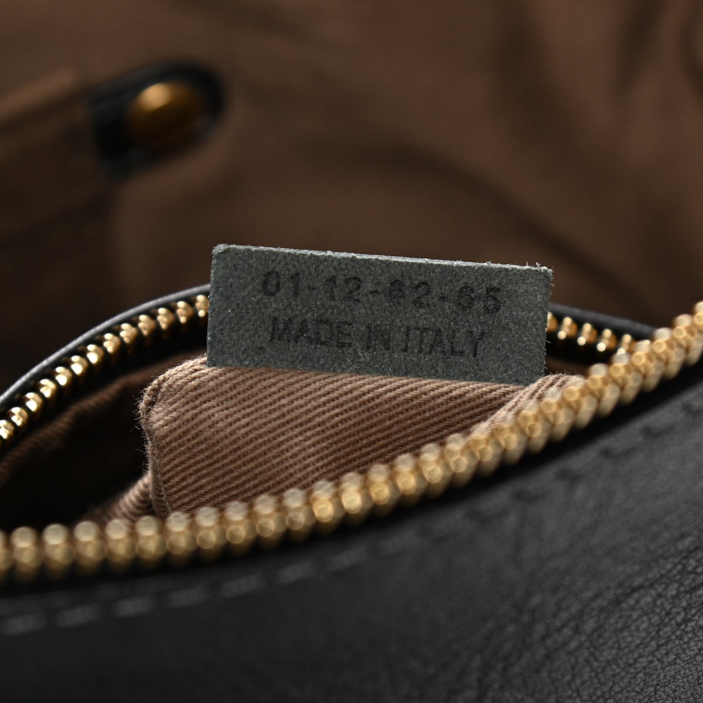 Calfskin Medium Marcie Satchel Black