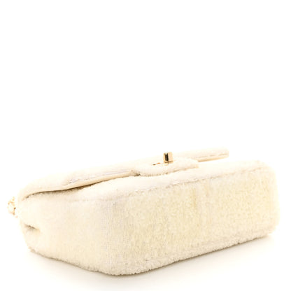 Chanel Sequin Mini Rectangular Flap White 4 of 10
