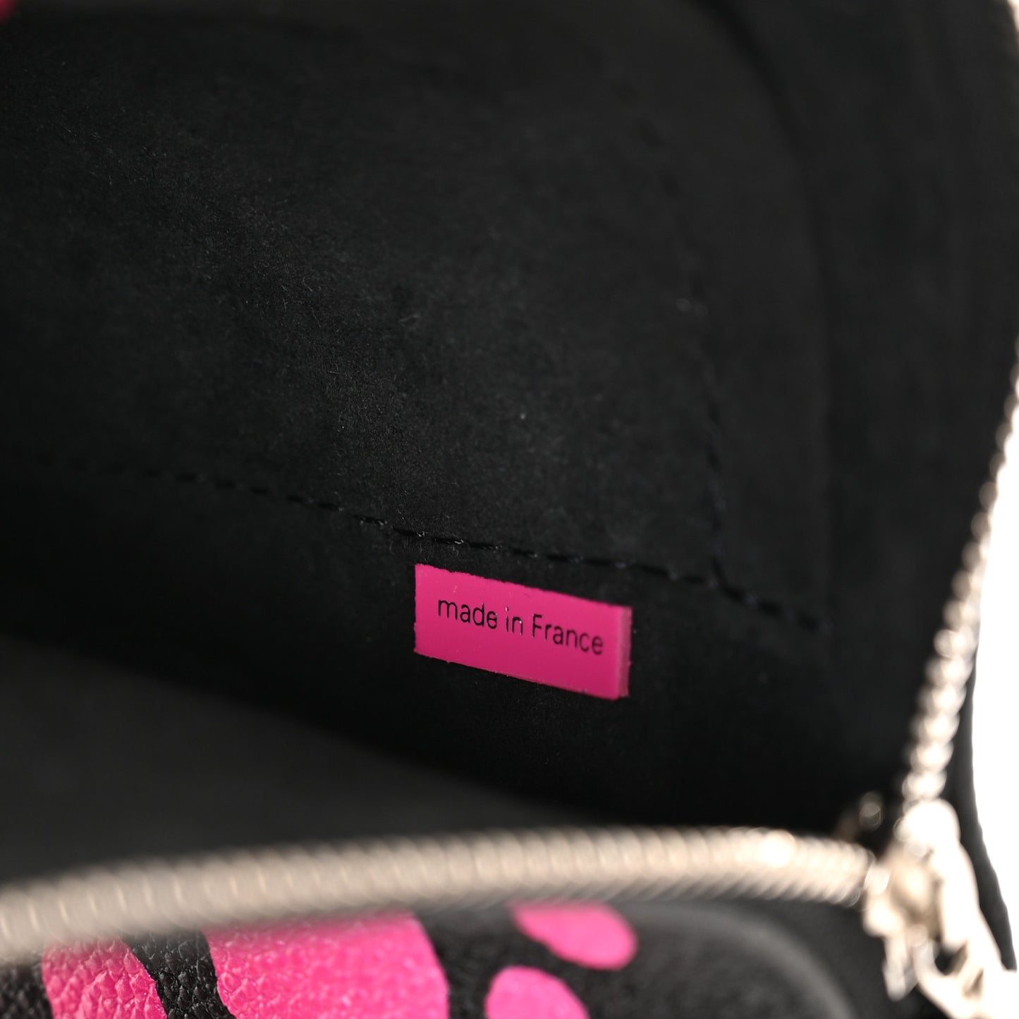 LV X YK Empreinte Multi Pochette Accessories Black Fuchsia