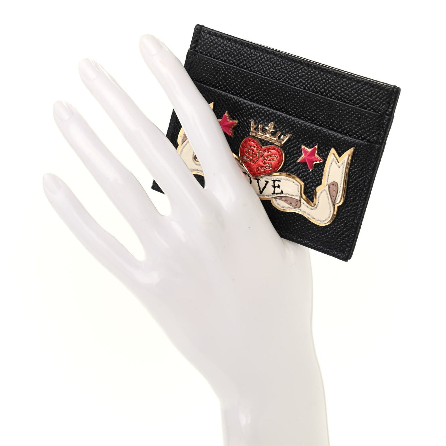 Dauphine Love Card Holder Black